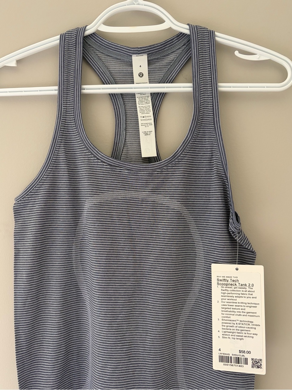 Lululemon Swiftly Tech Racerback Tank Top 2.0* Hip Length